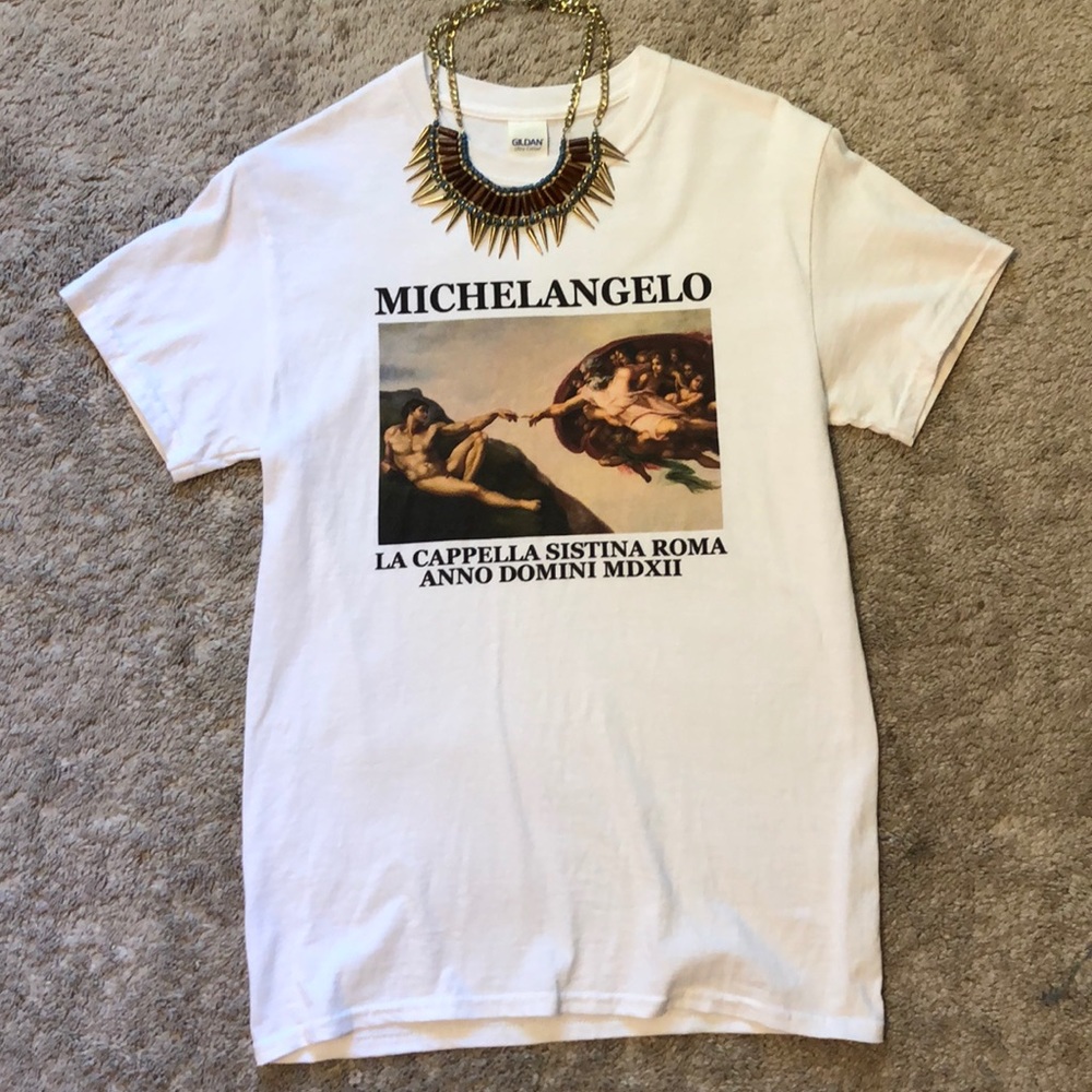 Michelangelo t shirt